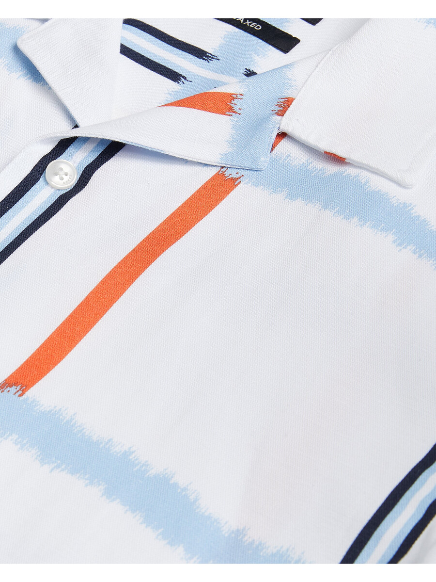 gardon - chemise décontractée à manches courtes et imprimé à carreaux