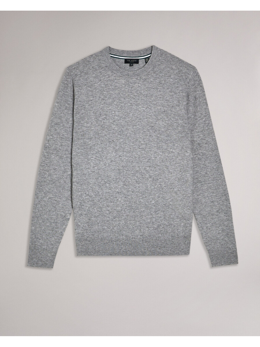 loung - pull ras du cou en tricot texturé